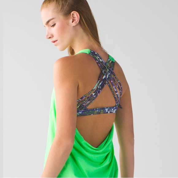 lululemon athletica Tops - Lululemon Wild Tank - Sz 2 - Heathered Pistachio